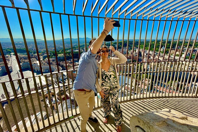 Rome St Peters Basilica, Tomb, Grottoes and Climb the Dome Tour - St. Peter’s Square and Vatican City Highlights