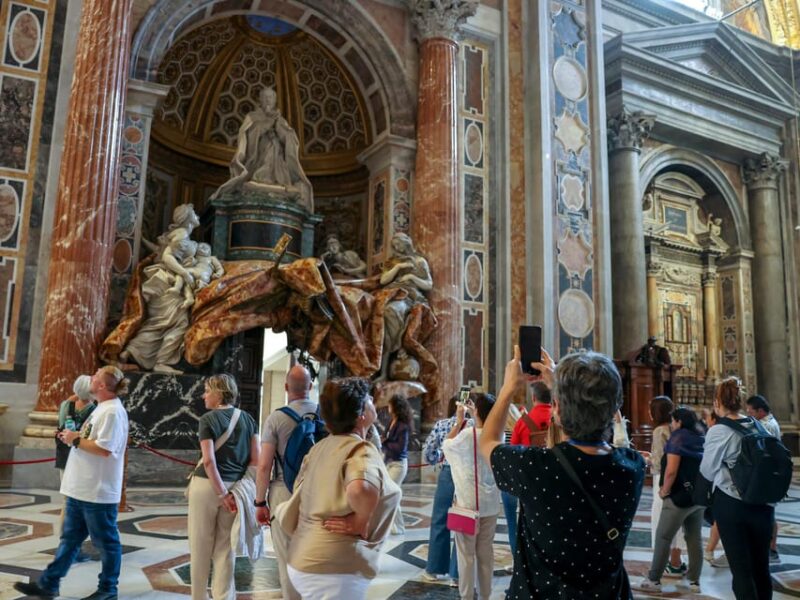 Rome: St. Peters Basilica, Tombs Tour & Optional Dome Climb - Practical Details: Meeting Point, Duration, and Accessibility