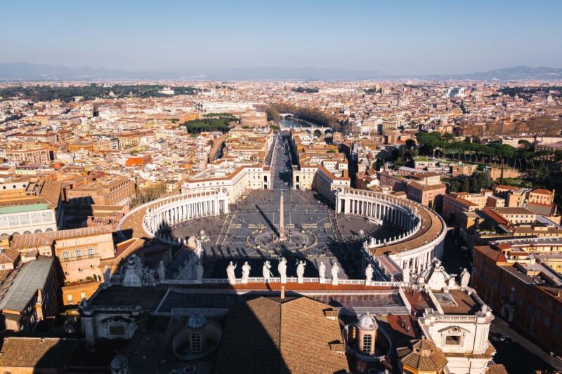 Rome: St. Peter's Basilica with Dome access Guided Tour - Meeting Point in Rome: Starting at Via Vespasiano