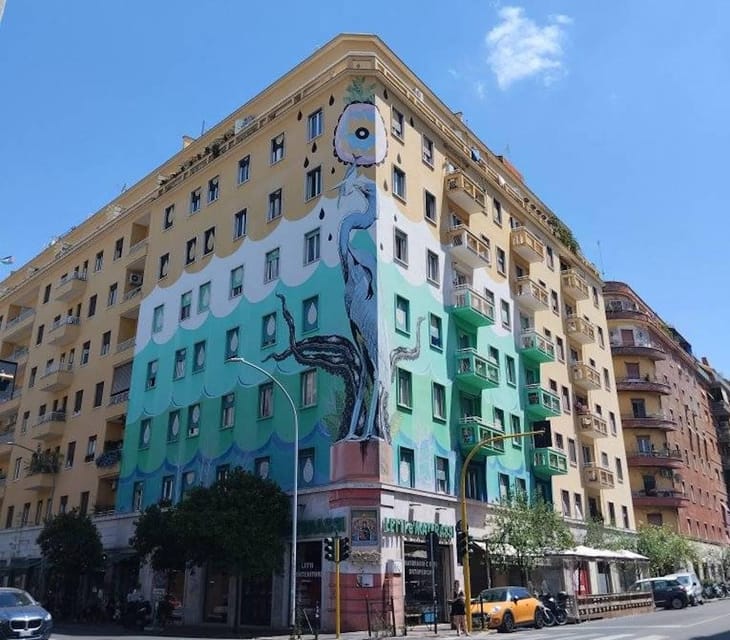 Rome street art tour: off the beaten path with a local guide - Walking Through Rome’s Contemporary Art Scene