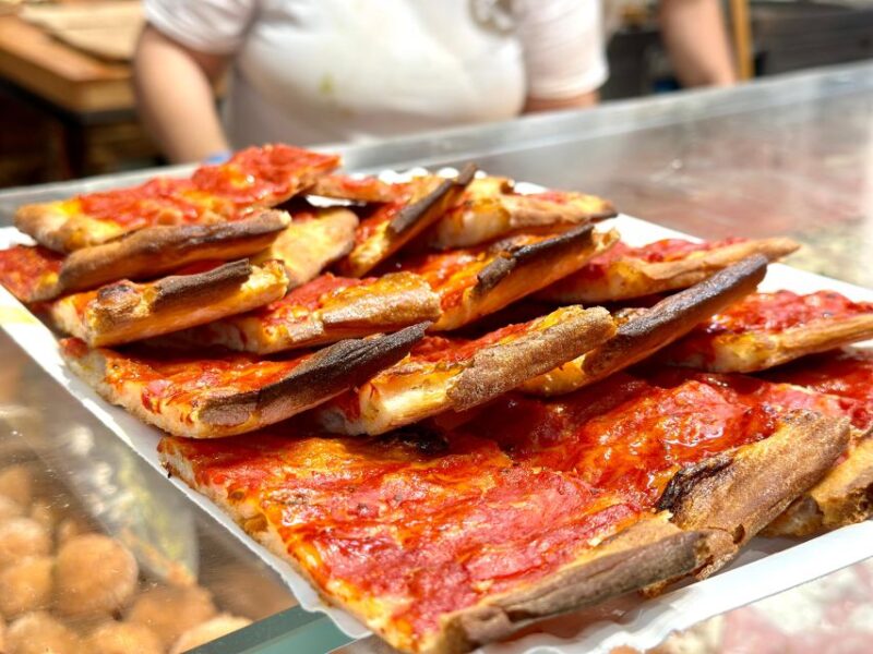Rome Street Food: Delights at Campo dei Fiori & Ghetto Area - Exploring Via del Biscione and Hidden Passages
