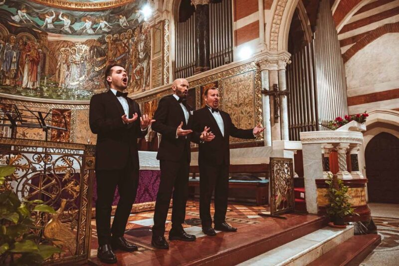 Rome: The Three Tenors at St. Paul's Church Concert Ticket - Meet the Talented Tenors and Ensemble