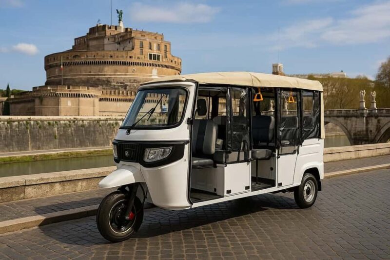 Rome: Timeless Electric Tuk-Tuk Photography Service - Iconic Landmarks from Outside the Monuments