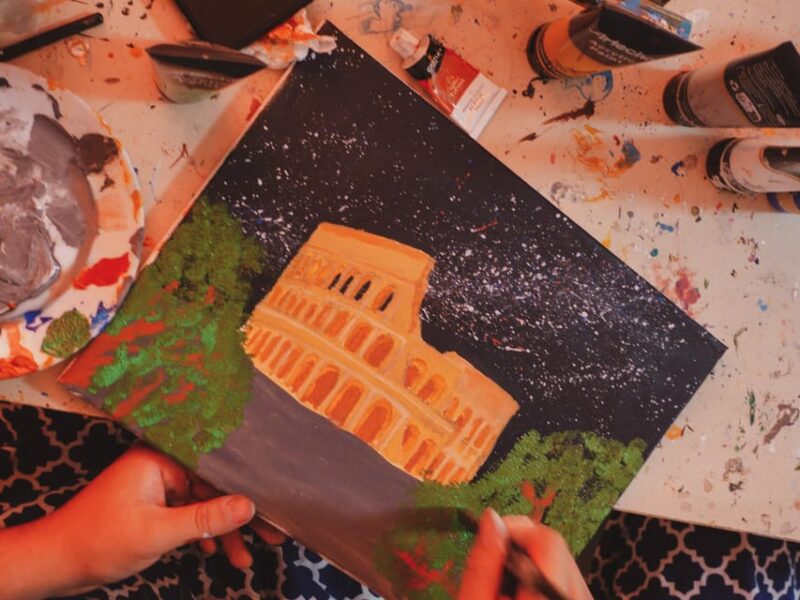 Rome: Tipsy Painting Class with Fine Wine and Arts - Frequently Asked Questions