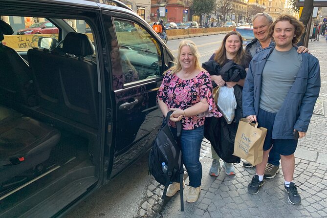 Rome to Positano Private Mercedes Transfer with Pickup - Key Points