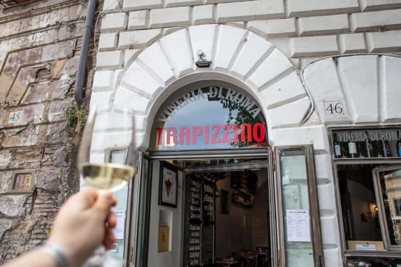 Rome: Trapizzino Wine Experience in Trastevere - Notable Limitations and Considerations