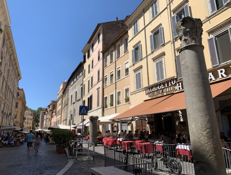 Rome: Trastevere and Roman Ghetto Guided Walking Tour - Wander Through the Historic Campo de Fiori Market