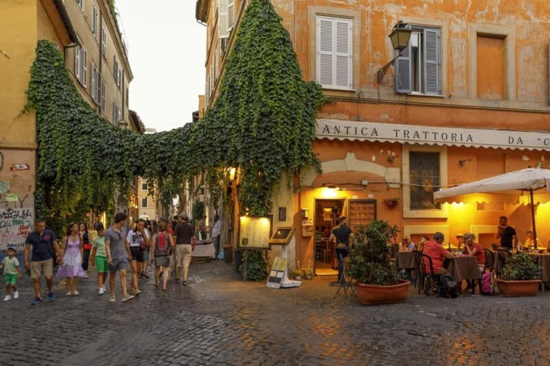 Rome: Trastevere Food Tour with Wine, Delicacies & Much More - Discover Rome’s Flavors with a Guided Trastevere Food Tour