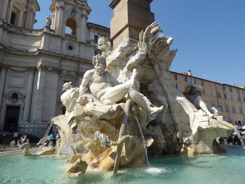 Rome: Trevi Fountain and Navona Square Underground Tour - Key Points