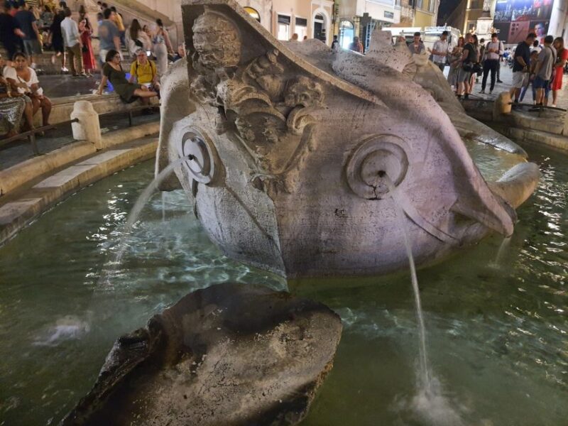 Rome: Trevi Fountain & Other Highlights Guided Tour at Night - Uncovering Hidden Gems: Fontana dei Libri and the Four Fountains