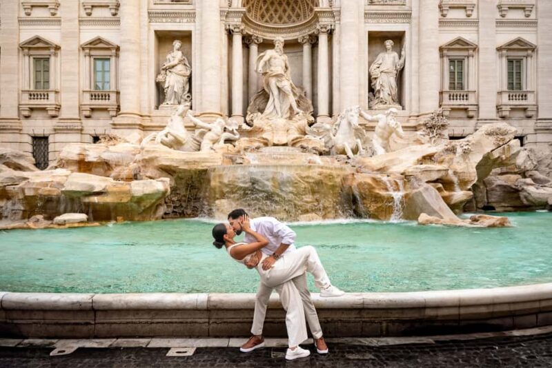 Rome: Trevi Fountain Photoshoot  Private & Personalized - Professional Photographer and Personalized Guidance