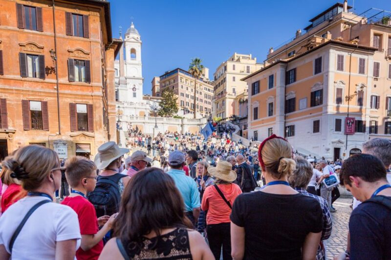 Rome: Trevi Fountain, Spanish Steps & Pantheon Walking Tour - Piazza Colonna and the Column of Marcus Aurelius