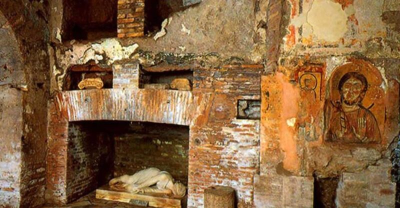 Rome: Underground Catacombs Guided Tour with Transfer - The Tour Starts at Santi Cosma and Damiano Basilica