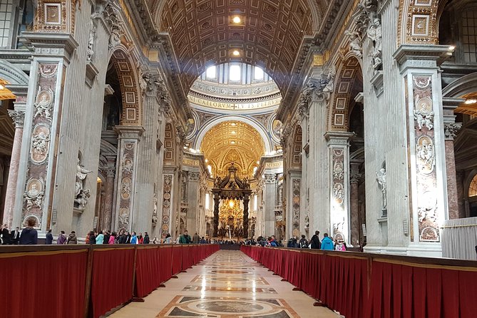 Rome: Vatican Museum and Sistine Chapel, Semi-Private Tour - Inside St. Peter’s Basilica: The Architectural Marvel