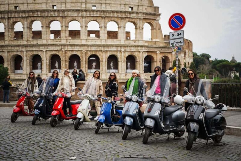 Rome: Vespa Adventure with Pick Up and Drop Off - Discover Rome on a Vespa Adventure with Convenient Pick-Up and Drop-Off