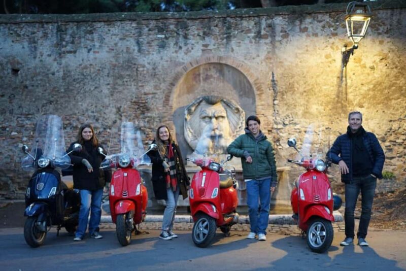 Rome: Vespa Adventure with Pick Up and Drop Off - Key Points