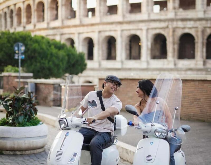Rome: Vespa Journey Professional Photoshoot - Practical Details and Reservation Flexibility
