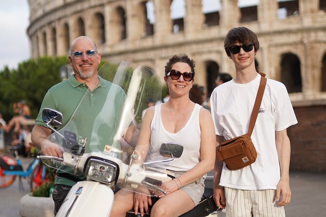 Rome Vespa Journey with City Center with Pickup and Drop-off - Practical Details and Included Amenities