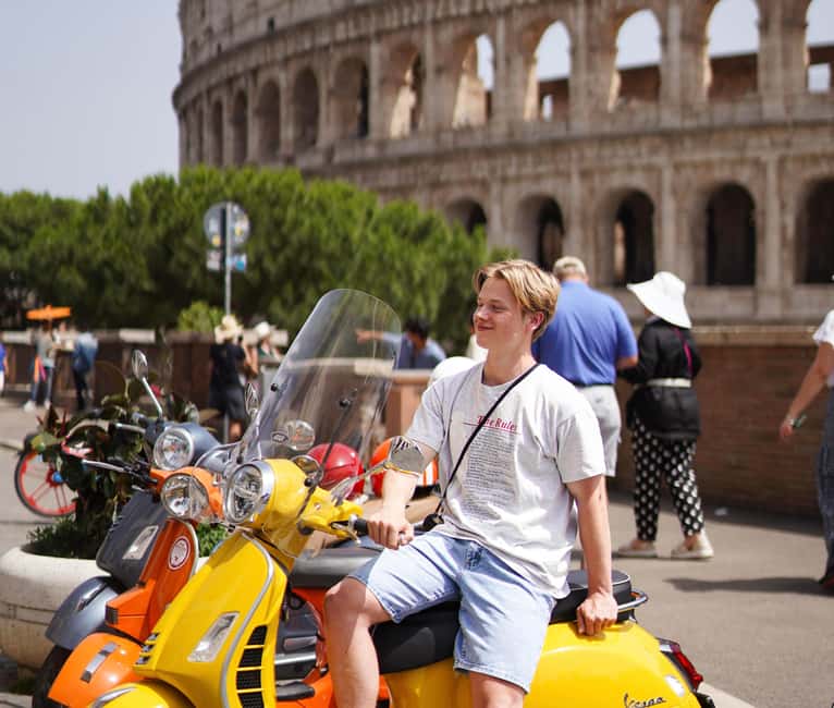 Rome: Vespa Photoshoot and Tiramisu Experience - Logistics and Booking Flexibility