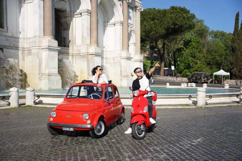 Rome Vespa Photoshoot Experience with Free Transportation - Logistics: Easy Meeting and Small Group Experience