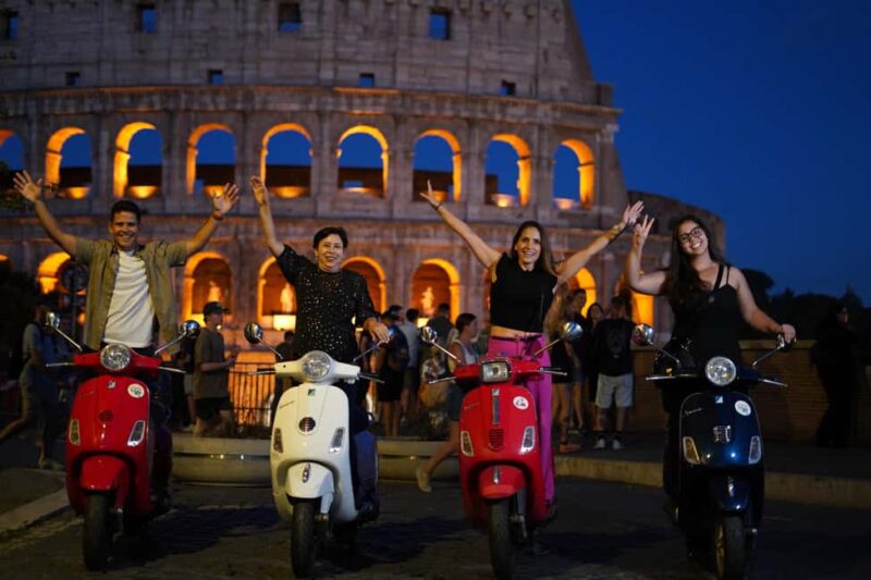 Rome: Vespa Scooter Night Tour with Pro Photographer service - Exploring Rome’s Nightlife Hotspots