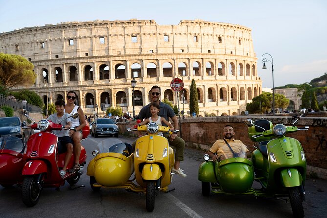 Rome Vespa Sidecar Tour 90-Minute City Highlights Tour - Practical Details and How to Book