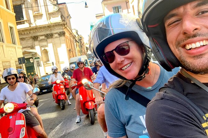 Rome Vespa Tour 3 hours with Francesco (Official Licensed Guide) - Unique Stops at Rome’s Historic Sites
