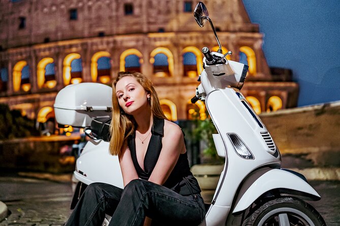 Rome Vespa Tour With Photoshoot - Start at Oppio Caffè for a Classic Roman Welcome