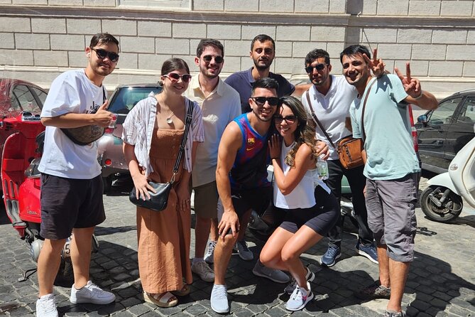 Rome Vespa tour with Pro Photographer - Relaxing Break in the Orange Garden with Panoramic Views