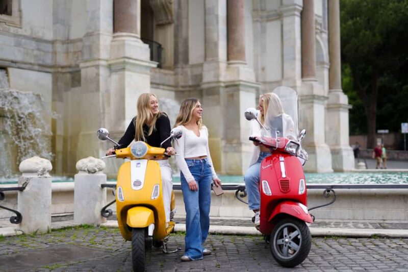 Rome: Vespa Tour with Professional Photoshoot as Passenger - Key Points