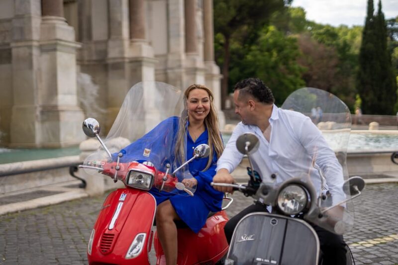 Rome: Vespa Tour with Professional Photoshoot as Passenger - Practical Details: Transfers and Group Size