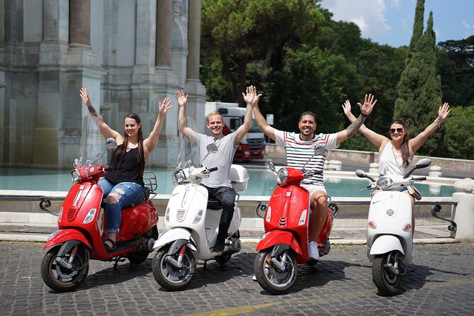 Rome Vespa Tour with Tiramisu - Explore Romes Highlights on a Vespa for Just $114.60