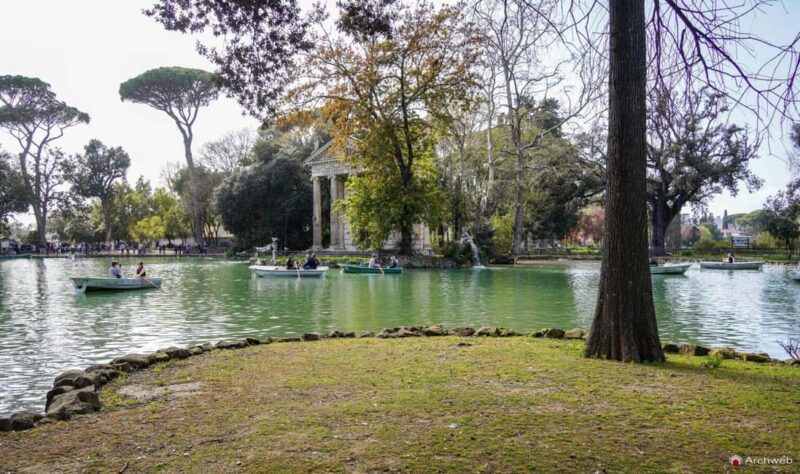 ROME: Villa Borghese Lake tour by boat with independent rowing + aperitif - The Sum Up: A Relaxing Blend of Nature, Art, and Cuisine in Rome