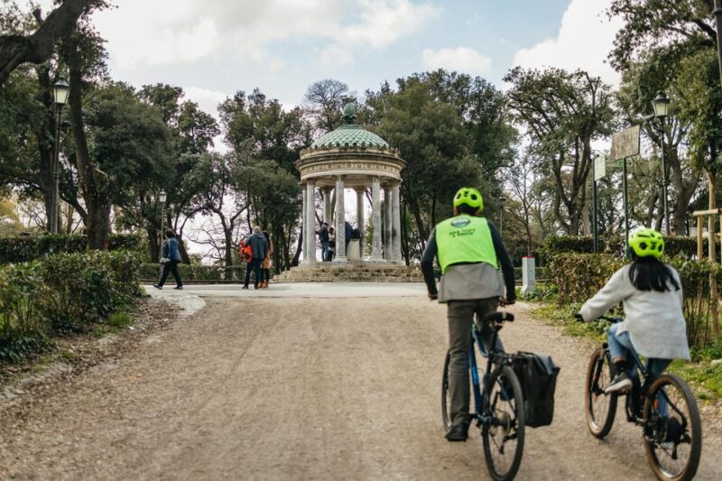 Rome: Villa Borghese, Villa Ada, and Coppedè E-Bike Tour - Discovering the Temple of Aesculapius and Pincio Promenade