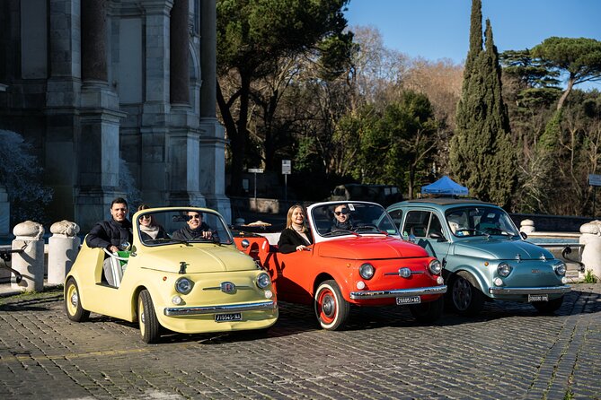 Rome Vintage Fiat 500 Cabriolet Self-Drive Tour - Exploring Rome in a Vintage Fiat 500 Cabriolet