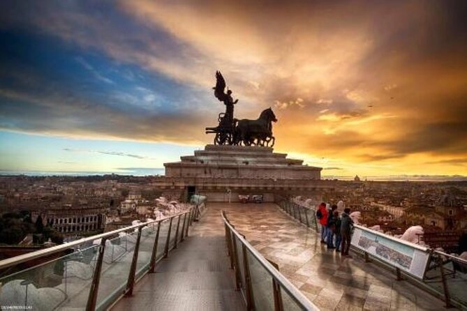 Rome, Vittoriano Rooftop View and Palazzo Venezia Official Entry - Key Points