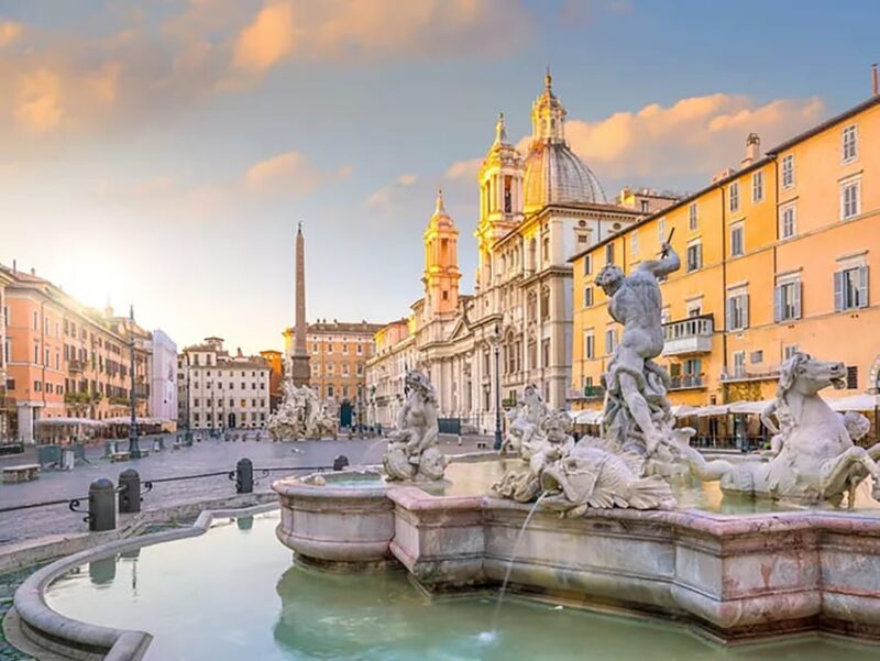 Rome Walking Tour: Hidden Treasures and Ancient Sites - Piazza Navona: Baroque Art and Lively Atmosphere