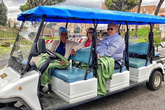 Rome WOW Golf Cart 4 Hour Tour with Artisan Gelato - Capitol Hill and the Roman Residential Life