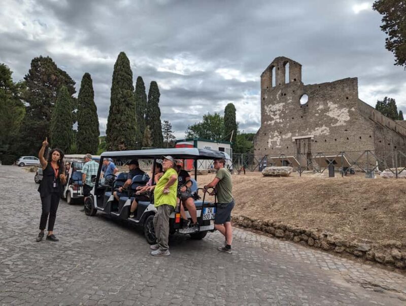 Rome:Appian Way & Catacombs Golf Cart Tour-Official Provider - Key Points