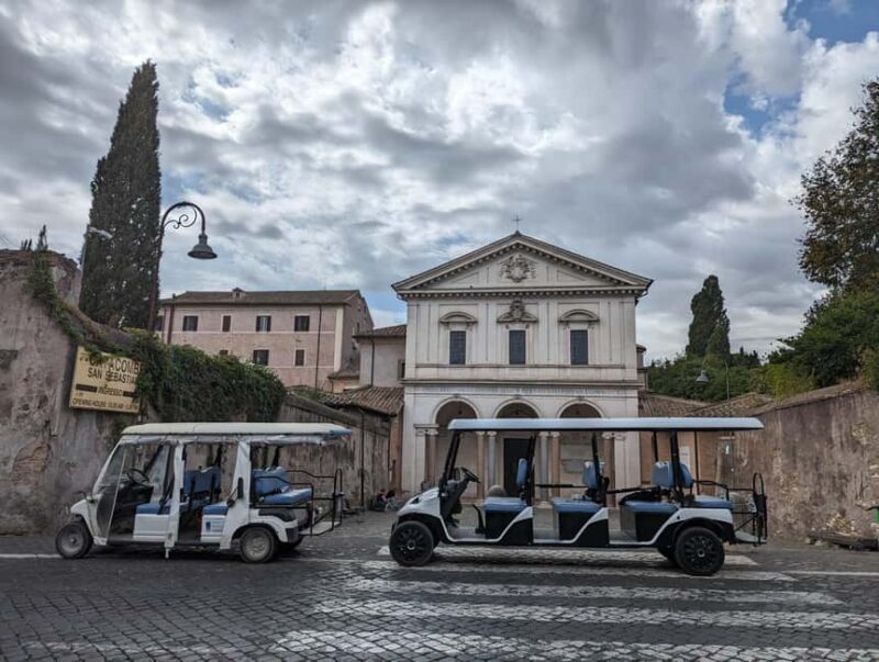 Rome:Appian Way & Catacombs Golf Cart Tour-Official Provider - Exploring the Roman Catacombs Underground