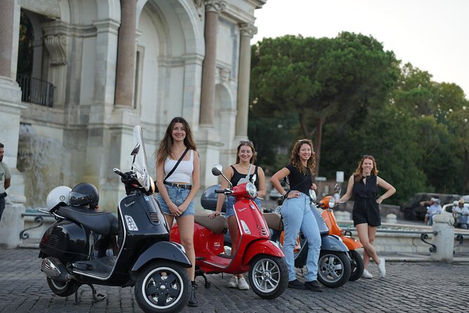 Rome's Easy Ride Vespa Tour with Pick Up and Drop Off - Scenic Views from Giardino degli Aranci