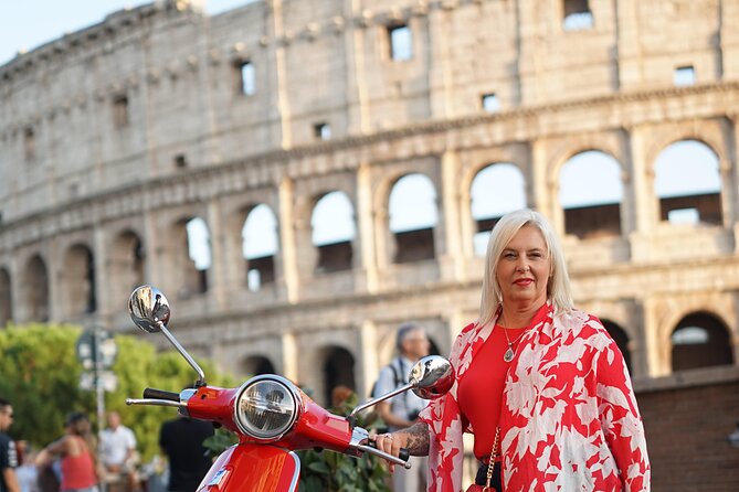 Rome's Easy Ride Vespa Tour with Pick Up and Drop Off - Quiet Retreat at Fontana dellAcqua Paola