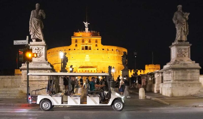 Rome's Golden Hour Golf Cart Tour - The Iconic Colosseum and Circus Maximus