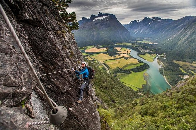 Romsdalsstigen Via Ferrata - Westwall - Starting Point at the Norwegian Mountaineering Centre
