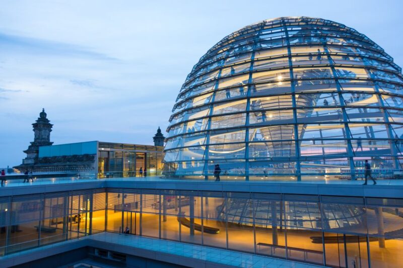 Rooftop Aperitif at Reichstag Käfer Restaurant - Exclusive Access to the Reichstag and Käfer Rooftop Setting