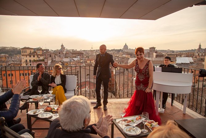 Rooftop Bar Opera Show: The Great Beauty of Rome - The Rooftop Venue in Rome’s Historic Center