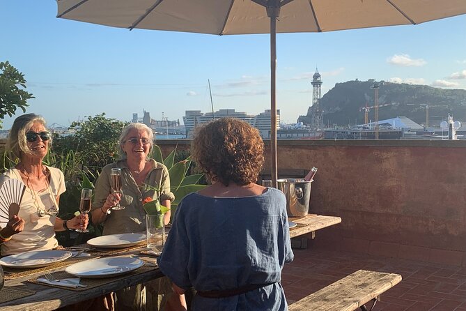 Rooftop Paella Seafood Cooking Class Experience in Barcelona - Evening Timing and Pacing