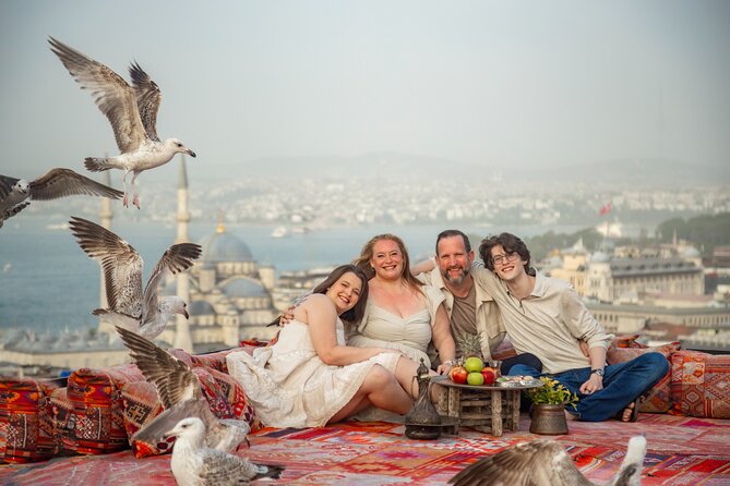 Rooftop photography on the most beautiful rooftop in Istanbul - The Photography Process and Customization Options