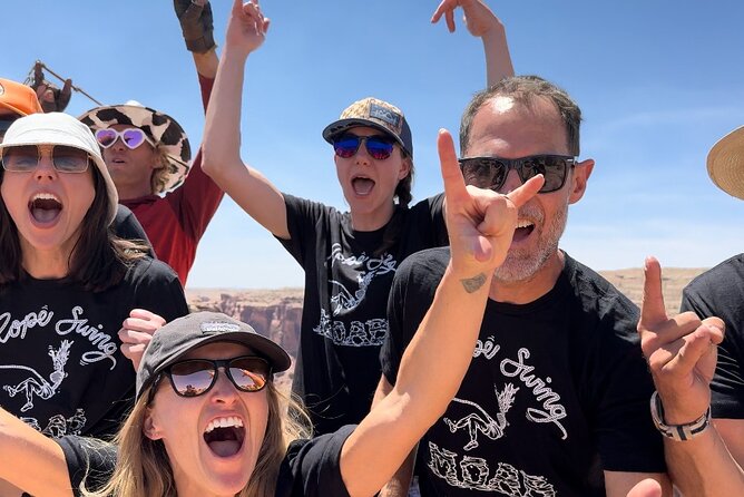 Rope Swing Moab - The Guides: Encouraging, Professional, and Supportive