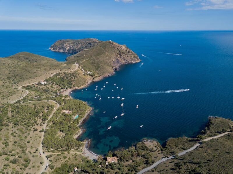 Roses: Costa Brava Catamaran Trip with Underwater Views - Entering Tamariu Cave (Weather Dependent)